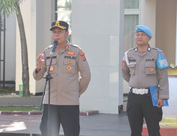 Laksanakan Siaga di Hari Buruh 2026, Kapolres Belu Tekankan Seluruh Anggota Tingkatkan Deteksi Dini dan Patroli