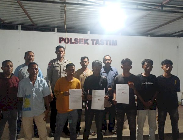 Damai itu Indah, Polsek Tasifeto Timur Resor Belu Selesaikan Kasus Pengeroyokan Secara Restorative Justice