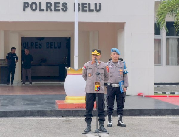 Jam Pimpinan di Awal Juni, Wakapolres Belu, KOMPOL Lorensius Imbau Anggota Laksanakan Tugas Sesuai Mekanisme dan Jauhi Pelanggaran