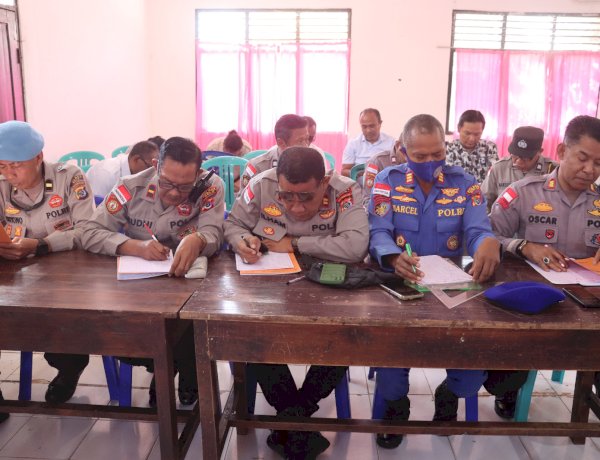 Syarat Mutlak Pinjam Pakai Senjata Api, Personel Polres Belu dan Polsek Jajaran Jalani Tes Psikologi Berkala Tahun 2026