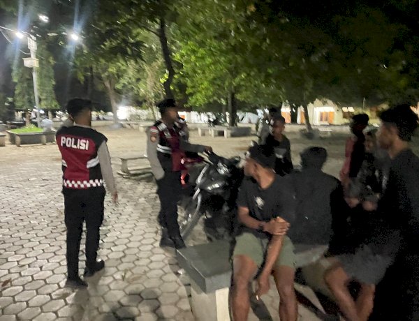 Terus Menjaga Situasi Kondusif di Malam Hari, Unit Turjawali Samapta Polres Belu Gencar Laksanakan Patroli Dialogis di Titik-titik ini