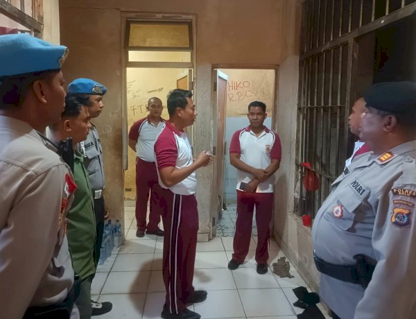 Cek Rumah Tahanan, Kapolres Belu, AKBP I Gede Eka Putra Astawa Beri Pesan Ini untuk Anggota Jaga, Piket Fungsi dan Para Tahanan