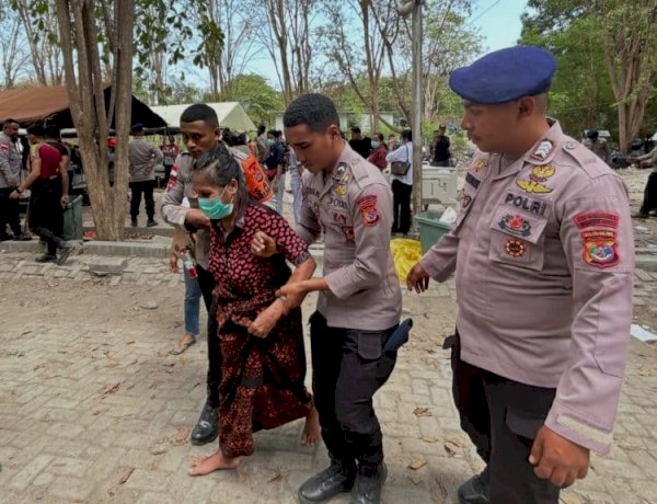 Hadapi Gempa Flores, Polda NTT dan Polres Jajaran Kerahkan 845 Personel ke Wilayah Terdampak
