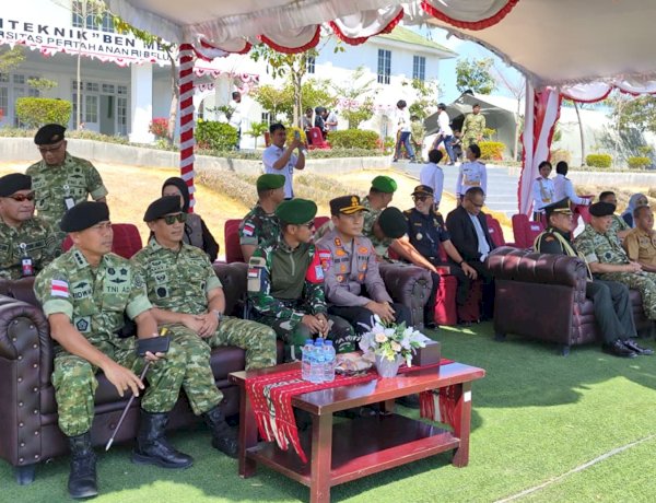 Kapolres Belu Hadiri Upacara Pembukaan Pendidikan Kadet Mahasiswa D-3 FVLM Unhan RI T.A 2026/2027