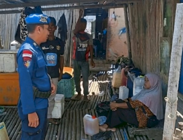 Cuaca Kerap tidak Menentu, Personel Sat Polairud Polres Belu Imbau Nelayan Bawa Alat Keselamatan saat Melaut