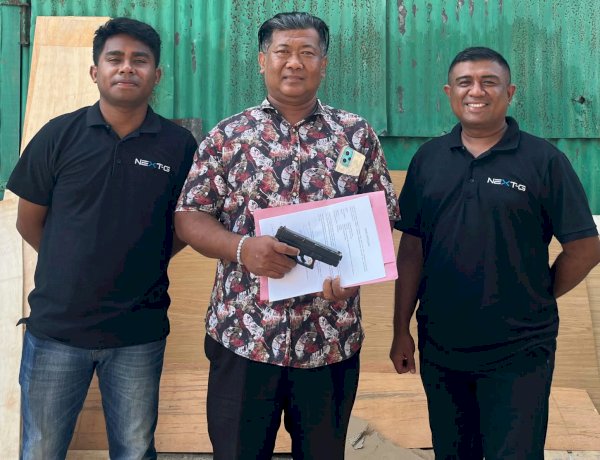Warga Weatuan Serahkan Satu Pucuk Airsoft Gun ke Polres Belu, Polisi Amankan untuk Cegah Penyalahgunaan