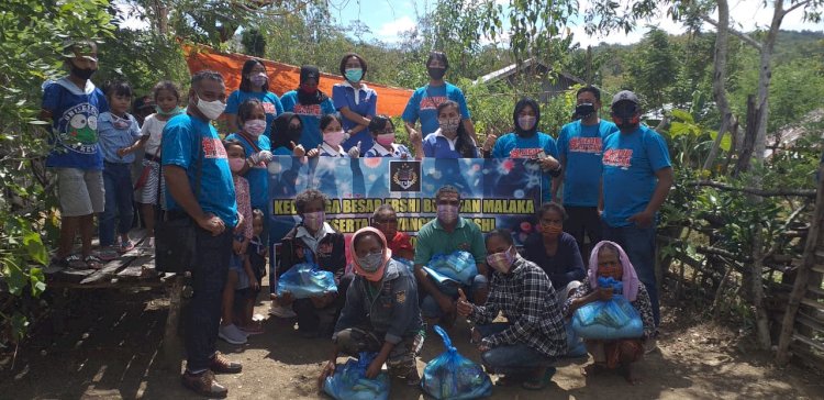 Aksi Peduli Covid-19, ERSHI Polres Belu dan Malaka Gelar Bakti Sosial Bagi Masyarakat Kurang Mampu