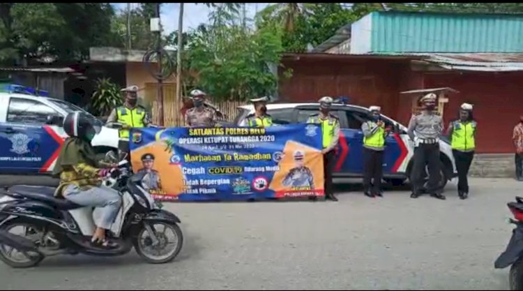 Covid-19 Kian Merebak, Simak Video Terbaru Imbauan Pencegahan oleh Sat Lantas Polres Belu untuk Warga Atambua