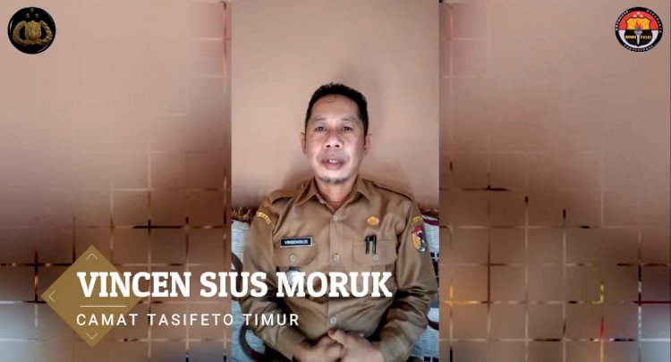 Video: Ucap Selamat Hari Bhayangkara ke 74, Camat Tasifeto Timur Harap Polri Kedepan Semakin Produktif dan Jaya