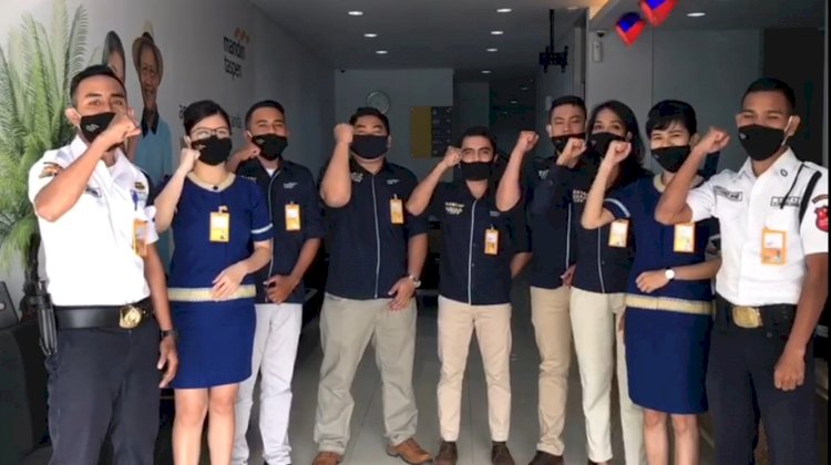 Ucapan Selamat Hari Bhayangkara ke 74 dari Bank Mandiri Taspen Atambua, Ini Dia Videonya