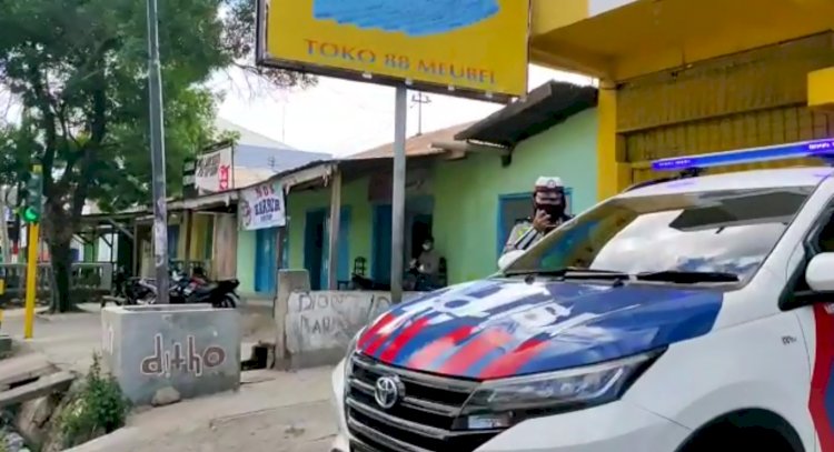 Agar Masyarakat Aman dari Covid-19, Sat Lantas Polres Belu Gencar Lakukan Edukasi tentang Protokol Kesehatan