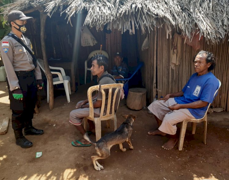 Sehat di Masa Pandemi Covid-19, BRIPKA Sunarto Ajak Warga Binaannya Patuhi Protokol Kesehatan