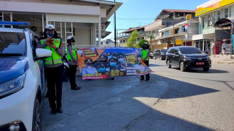 Video, Imbauan Sat Lantas Polres Belu untuk Masyarakat di Hari ke-5 Ops Patuh Turangga 2020