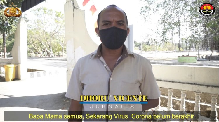 Video:Pakai Bahasa Daerah, Jurnalis Pena Batas ini Ajak Warga Patuhi Protokol Kesehatan