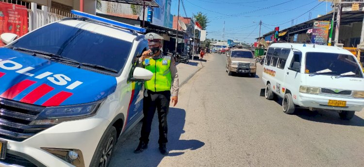 Dua Hari Penling, Sat Lantas Polres Belu Minta Masyarakat Patuhi Protokol Kesehatan dan Tertib Berlalu Lintas