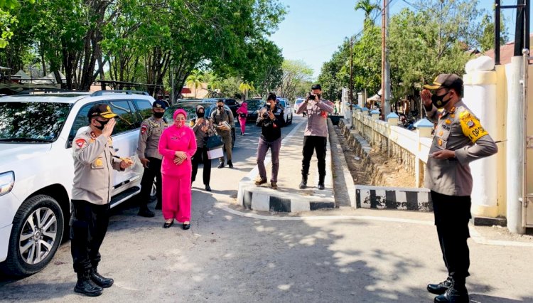 Setelah Malaka dan TTU, Kapolda NTT Lanjutkan Kunjungan Kerja Perdananya ke Polres Belu