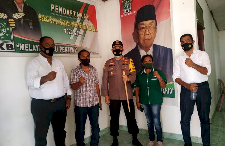 Cipta Kondisi Jelang Pilkada 2020, Kapolres Belu Kembali Silahturahmi ke Pimpinan Parpol di kabupaten Belu