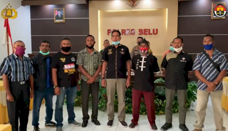 PSHT dan IKS Belu Nyatakan Sikap Dukung Polres Belu Jaga Kamtibmas Selama Pilkada 2020, Simak Videonya