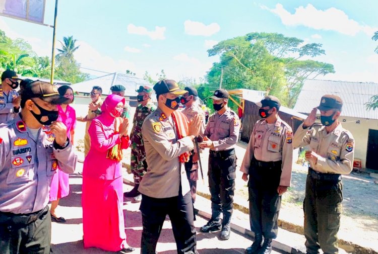 Video Rangkaian Kunker Kapolres Belu di Raihat, Dari Tatap Muka Sampai Baksos untuk Warga Kurang Mampu