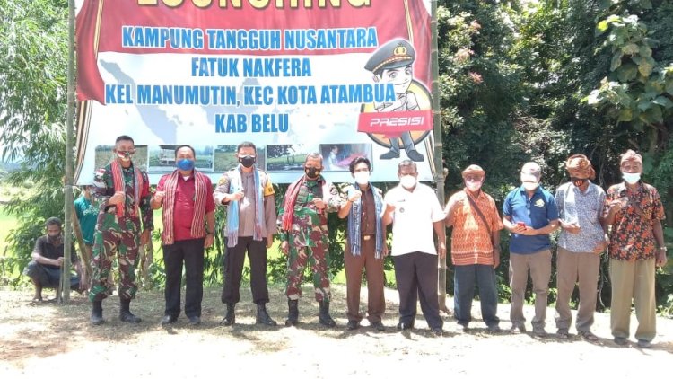 Sukses di Tiga Lokasi, Kapolres Belu bersama Pejabat Utama Kembali Luncurkan Kampung Tangguh Turangga di Enam Lokasi