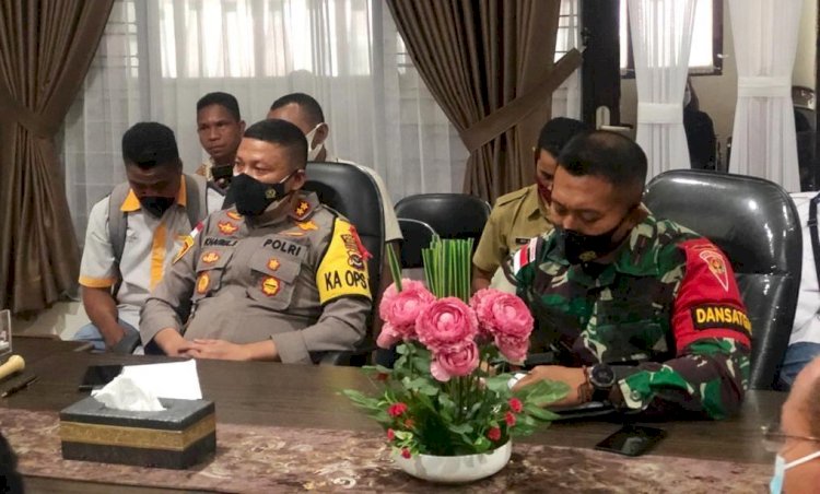 Tekan Covid-19 di Masa PPKM, Kapolres Belu  Minta Pemerintah Perketat Kegiatan Masyarakat