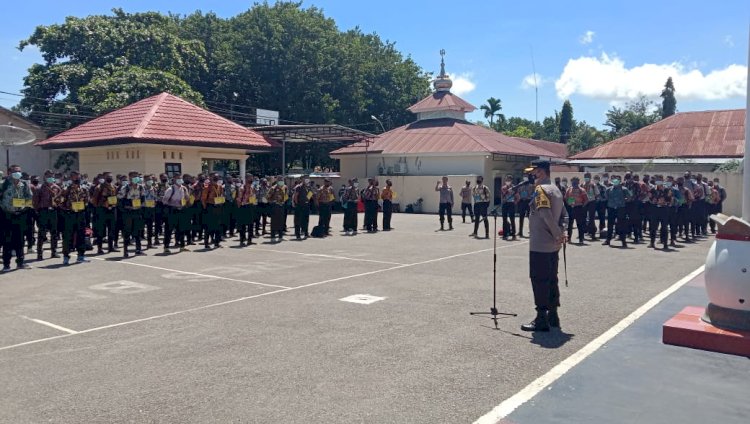 Lepas Ratusan Casis Polri, Kapolres Belu AKBP Khairul Saleh Beri Tiga Tips Jitu Lolos Seleksi Polri