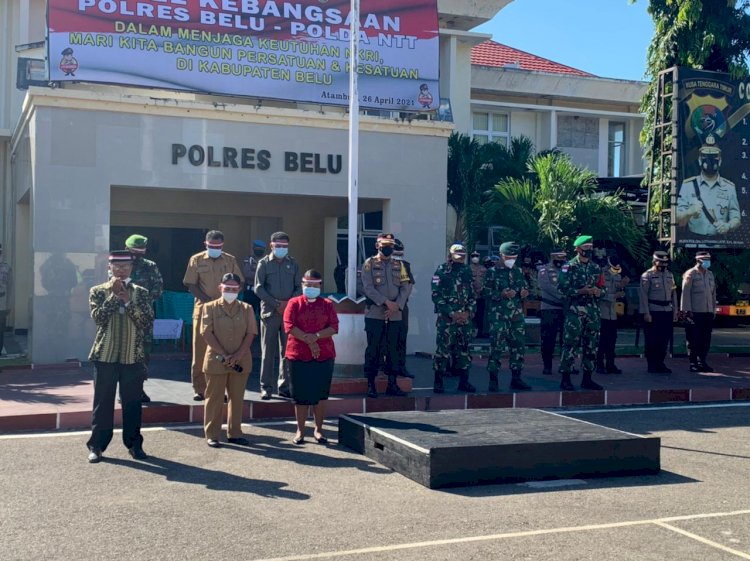 Video, Polres Belu Bersama TNI, Dan Para Tokoh Agama Gelar Doa Bersama Bagi 53 Awak KRI NANGGALA 402