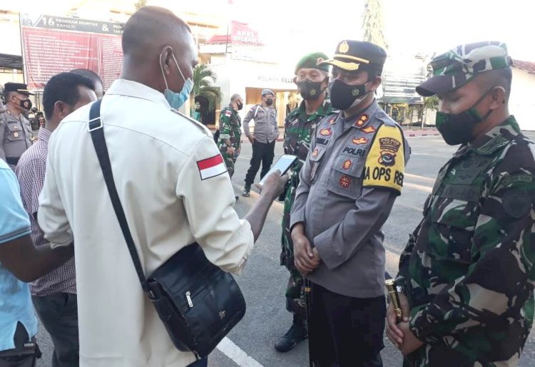 Turunkan 400 Personil Gabungan, Kapolres Belu Beberkan Sasaran Operasi Ketupat Ranakah di Wilayah Tapal Batas