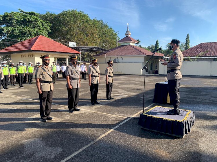 Simak Video, Kapolres Belu Pimpin Sertijab Kapolsek Tasifeto Barat dan Kapolsek Raihat