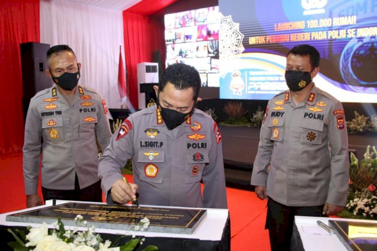 Kapolri Resmikan Gedung Presisi Polres Kota Tangerang dan 100 Ribu Rumah untuk Personel