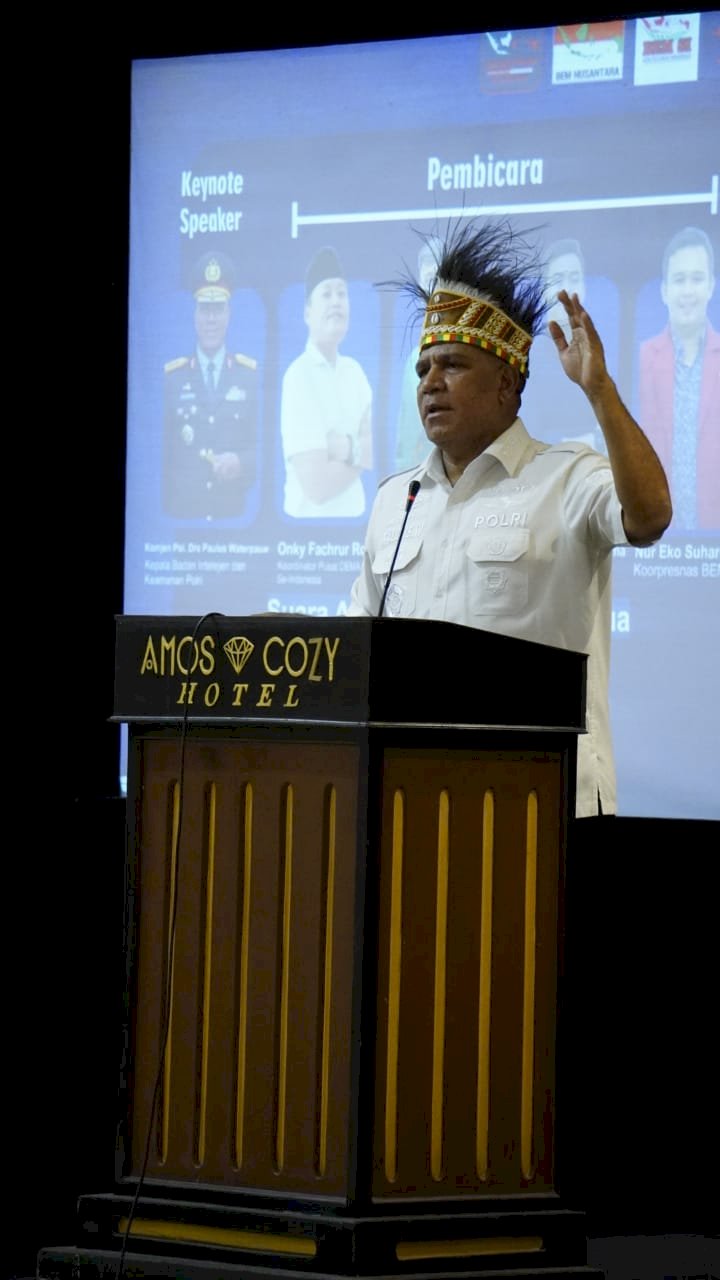 Di Seminar BEM PTMI, Baintelkam Polri Sampaikan Tak Semua Wilayah Papua Diganggu KKB