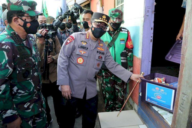 Kapolri Sebut 475.420 Paket dan 2.471.217 Kg Beras ke Warga Selama PPKM Darurat