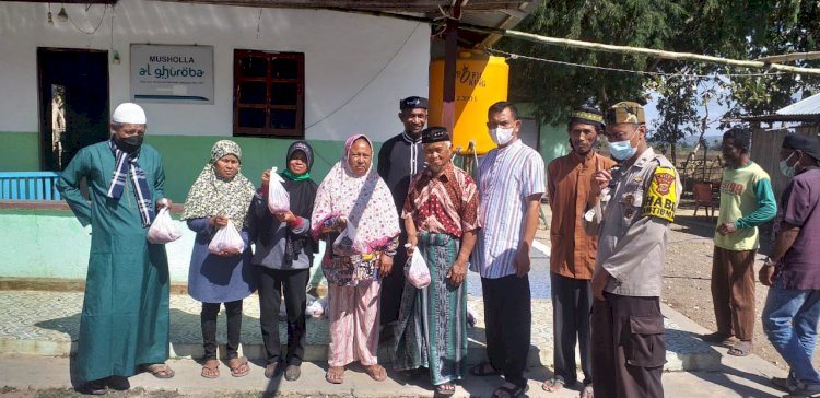 Dari Kaum Duafa hingga Mualaf, Polres Belu Salurkan Daging Kurban Tanda Berbagi di Tengah Pandemi Covid-19