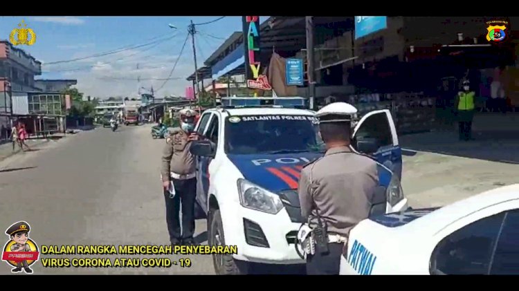 Ayo Pakai Masker dan Tertib Berkendara, Ajak Sat Lantas Polres Belu Saat Penling di Pasar Baru, Cek Videonya