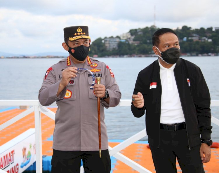 Tinjau 3 Venue PON Papua, Kapolri Pastikan Prokes dan Pengamanan