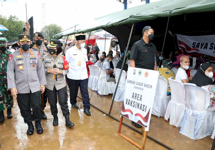 Arahan Kapolri ke Forkopimda Sumbar: Jaga Prokes Hingga Akselerasi Vaksinasi ke Lansia