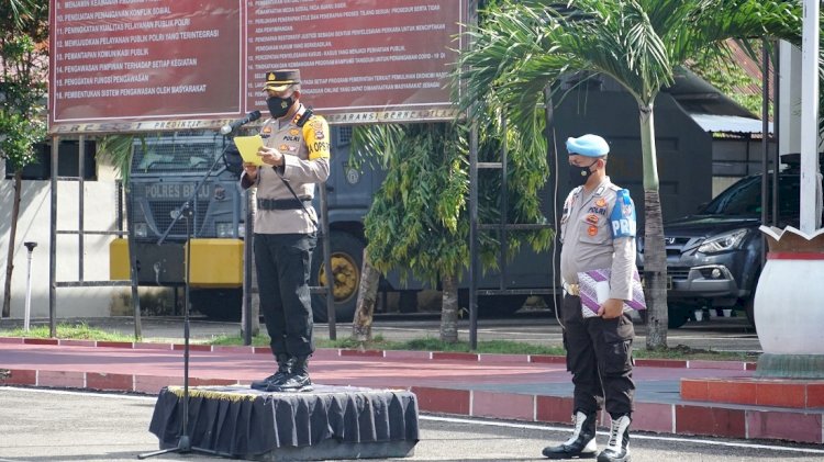 Pimpin Gelar Pasukan, Kapolres Belu AKBP Yosep Krisbiyanto Beberkan Sasaran Operasi Zebra Ranakah 2021