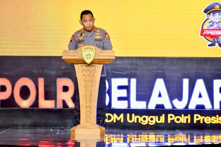 Kapolri: SDM Harus Jadi 'Koki' Ciptakan kompetensi nilai etika Personel yang Diharapkan dan dipercaya Masyarakat