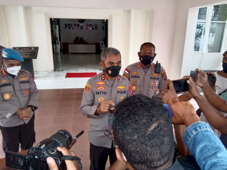 Kunjungan Kerja ke Polres Belu, Kapolda NTT Minta Penegakan Hukum Tidak Boleh Diskriminatif