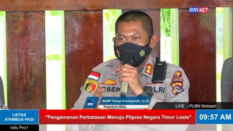 Jelang Pemilihan Presiden Timor Leste, Kapolres Belu Tegaskan Pengawasan Prokes Hingga Karantina PPLN Diperketat