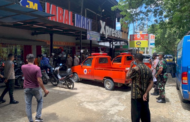 Operasi Yustisi di Masa PPKM, Polres Belu Bersama Satgas Covid-19 Sasar Pusat Keramaian Disiplinkan Masyarakat Taat Prokes