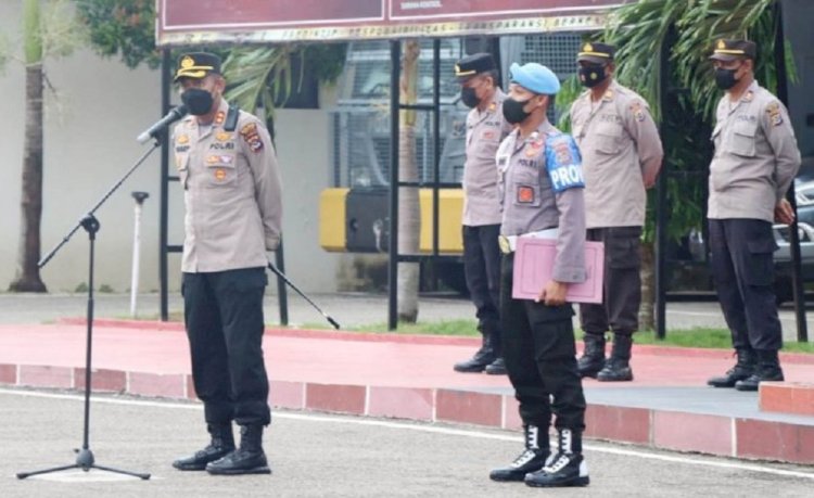 Jelang Kunker Kapolri di NTT, Kapolres Belu Minta Anggota Masifkan Vaksinasi Covid-19 untuk Anak Usia 6-11 Tahun