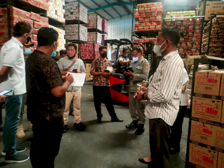 Pastikan Ketersediaan Minyak Goreng Aman, Tim Gabungan Polres Belu Lakukan Monitoring ke Distributor dan Swalayan