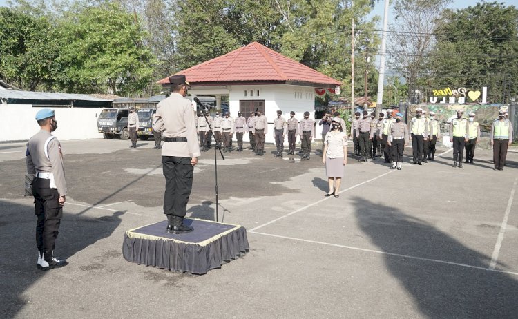 Kapolres Belu: Kenaikan Pangkat Adalah Hasil Usaha dan Jerih Payah dalam Pelaksanaan Tugas