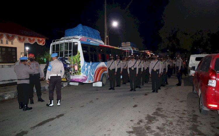 Tiba Malam Hari, Siswa Diktukba SPN Polda NTT selama Sebulan Jalani Latihan Kerja di Polres Belu