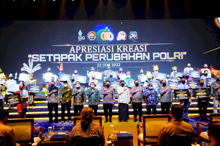 Daftar Pemenang Apresiasi Setapak Perubahan Polri