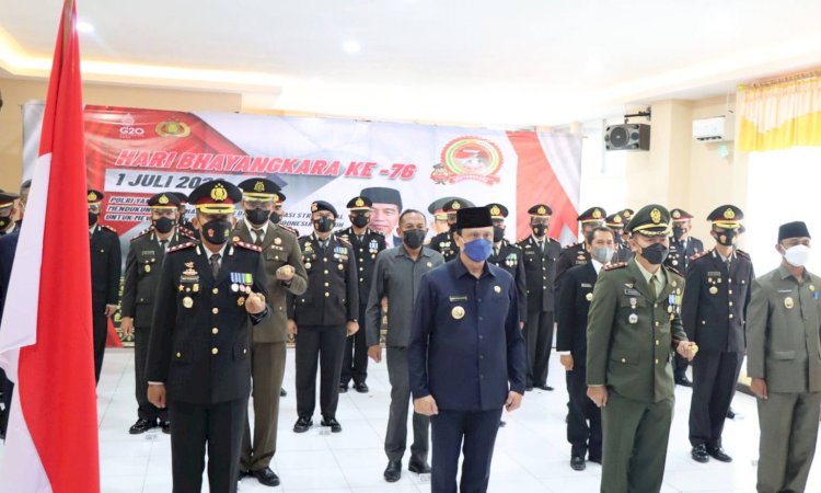 Live Event dari Akpol Semarang, Kapolres Belu bersama Bupati dan Forkopimda Ikuti Upacara Peringatan Hari Bhayangkara ke 76