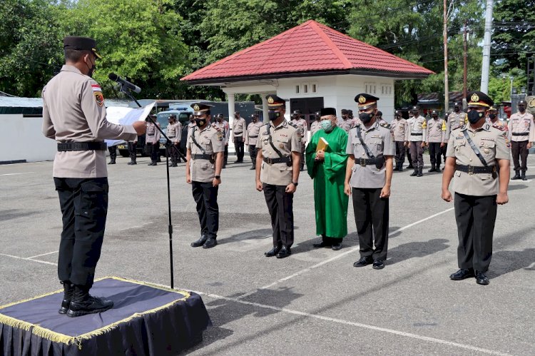 Dapat Promosi Jabatan, Ini Janji Pejabat Baru Kasat Reskrim dan Kapolsek Lasiolat kepada Institusi dan Masyarakat