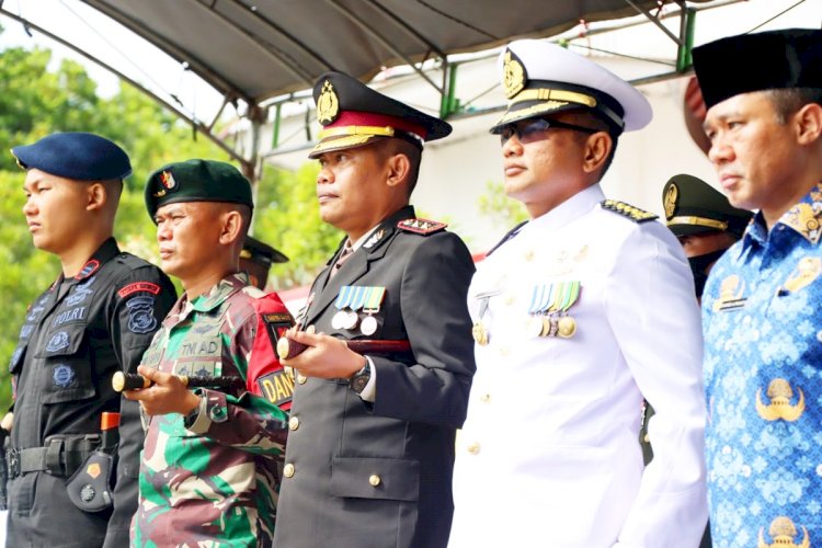 Peringatan Hari Pahlawan Tahun 2022, Kapolres Belu AKBP Yosep Krisbiyanto Hadiri Upacara di Kantor Bupati