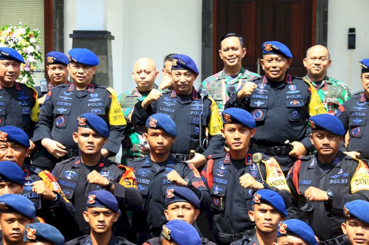 Rayakan HUT Brimob ke-77, Kapolri: Semoga Sukses Mengamankan KTT G20